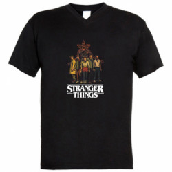 Чоловічі футболки з V-подібним вирізом