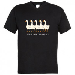 Чоловічі футболки з V-подібним вирізом