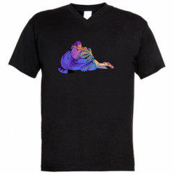 Чоловічі футболки з V-подібним вирізом