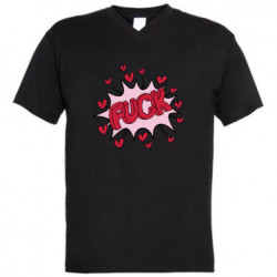 Чоловічі футболки з V-подібним вирізом