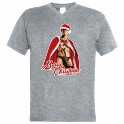 Мужские футболки с V-образным вырезом