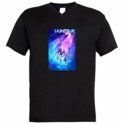 Чоловічі футболки з V-подібним вирізом