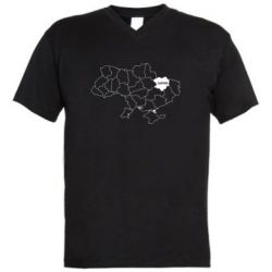 Мужские футболки с V-образным вырезом