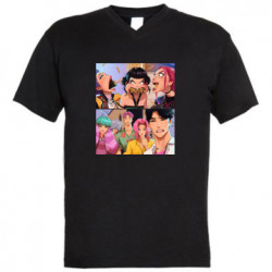 Мужские футболки с V-образным вырезом