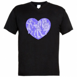 Чоловічі футболки з V-подібним вирізом