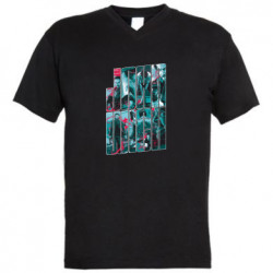 Чоловічі футболки з V-подібним вирізом