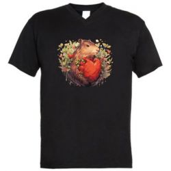 Мужские футболки с V-образным вырезом