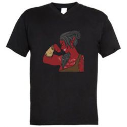 Мужские футболки с V-образным вырезом