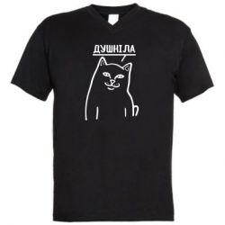 Чоловічі футболки з V-подібним вирізом - FATLINE