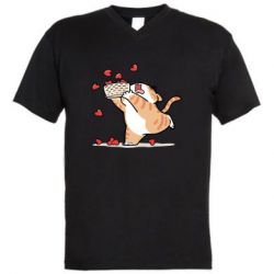 Мужские футболки с V-образным вырезом