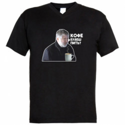 Чоловічі футболки з V-подібним вирізом