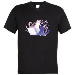 Мужские футболки с V-образным вырезом