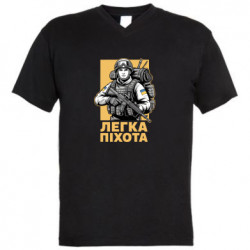 Чоловічі футболки з V-подібним вирізом