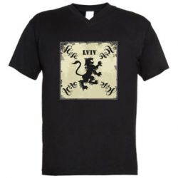 Чоловічі футболки з V-подібним вирізом