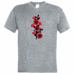 Мужские футболки с V-образным вырезом