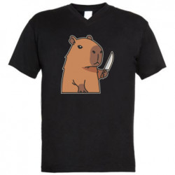 Мужские футболки с V-образным вырезом