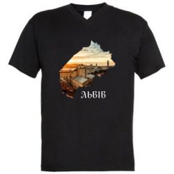 Чоловічі футболки з V-подібним вирізом