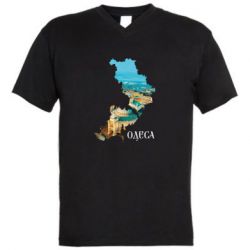Чоловічі футболки з V-подібним вирізом - FATLINE