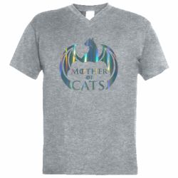 Чоловічі футболки з V-подібним вирізом - FATLINE