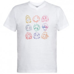 Мужские футболки с V-образным вырезом