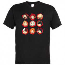 Мужские футболки с V-образным вырезом