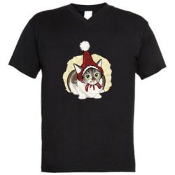 Мужские футболки с V-образным вырезом