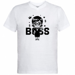 Чоловічі футболки з V-подібним вирізом