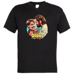 Чоловічі футболки з V-подібним вирізом