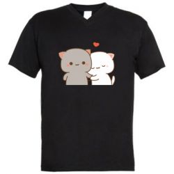 Чоловічі футболки з V-подібним вирізом