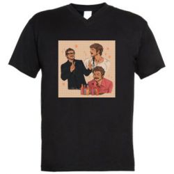 Мужские футболки с V-образным вырезом