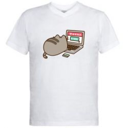 Мужские футболки с V-образным вырезом