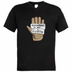 Чоловічі футболки з V-подібним вирізом