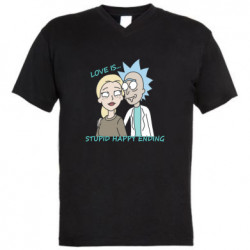 Чоловічі футболки з V-подібним вирізом