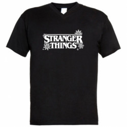 Чоловічі футболки з V-подібним вирізом