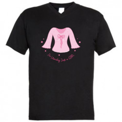 Чоловічі футболки з V-подібним вирізом