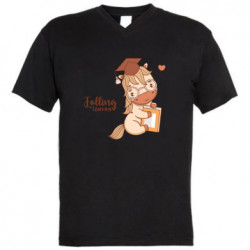 Чоловічі футболки з V-подібним вирізом