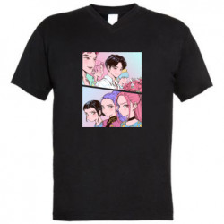 Мужские футболки с V-образным вырезом