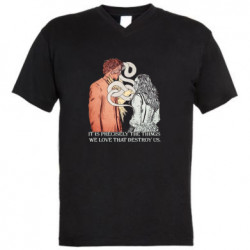 Мужские футболки с V-образным вырезом