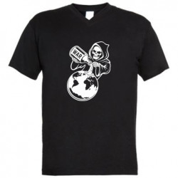 Чоловічі футболки з V-подібним вирізом