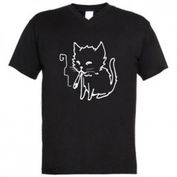 Мужские футболки с V-образным вырезом