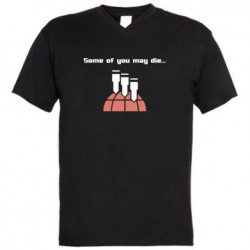 Мужские футболки с V-образным вырезом