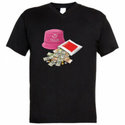 Чоловічі футболки з V-подібним вирізом