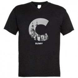 Чоловічі футболки з V-подібним вирізом