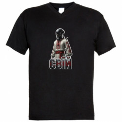 Чоловічі футболки з V-подібним вирізом