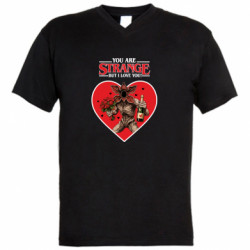 Чоловічі футболки з V-подібним вирізом