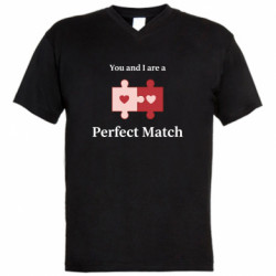 Чоловічі футболки з V-подібним вирізом