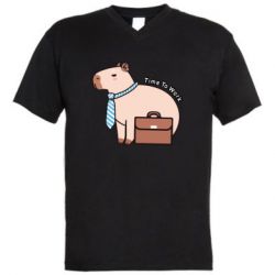 Мужские футболки с V-образным вырезом