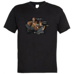 Мужские футболки с V-образным вырезом