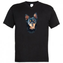 Мужские футболки с V-образным вырезом