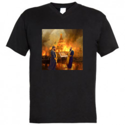 Мужские футболки с V-образным вырезом